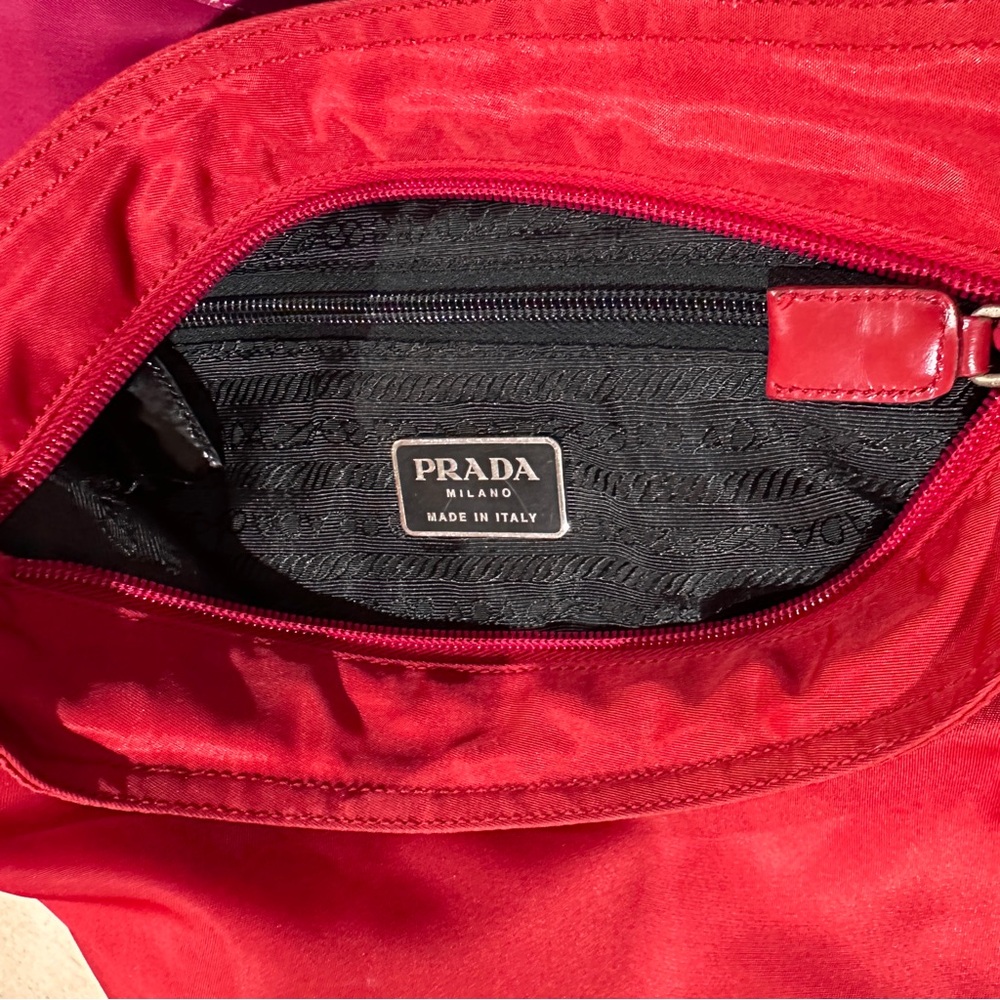 AUTHENTIC Prada bag. Red. - image 7